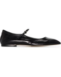 Aeyde - Ballerine A Punta Quadrata - Lyst