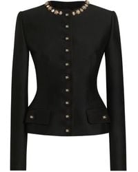 Dolce & Gabbana - Single-Breasted Jacket - Lyst