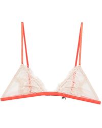 Patrizia Pepe - Lace Triangle Bra - Lyst