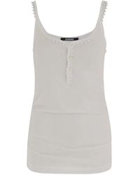 Jacquemus - Le Debardeur Clavela Ruched Top - Lyst