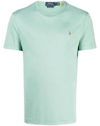 Polo Ralph Lauren - Polo Pony-Embroidered Cotton T-Shirt - Lyst