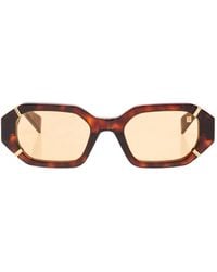 Balmain - Emblem I Geometric-Frame Sunglasses - Lyst
