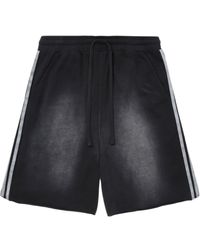 FIVE CM - Faded Cotton Sweat Shorts - Lyst