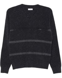 Peserico - Sequin-Embellished Striped Sweater - Lyst