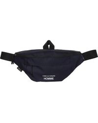 Comme des Garçons - Logo-Embroidered Adjustable-Strap Messenger Bag - Lyst