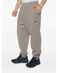 ARMANI EXCHANGE - Logo-Print Elasticated-Waist Track Pants - Lyst