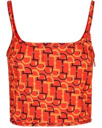 Gucci - Oberteil Mit Print - Lyst