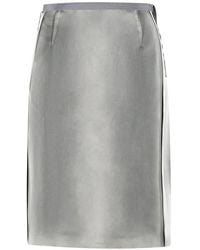 Maison Margiela - Reverse-Effect Skirt - Lyst