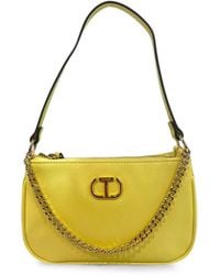 Twinset - Logo-Plaque Shoulder Bag - Lyst
