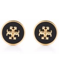 Tory Burch - Kira Schwarze Ohrringe - Lyst