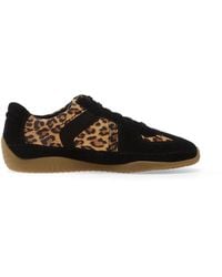 Clarks - Meridor Lo Leopard-Print Sneakers - Lyst