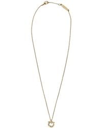 Ferragamo - Gancini Pendant Necklace - Lyst