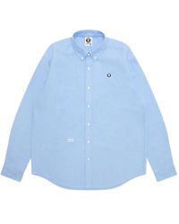 Aape By A Bathing Ape - Oxford-Hemd mit Logo-Patch - Lyst