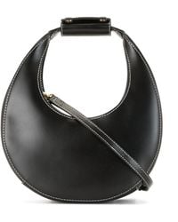 STAUD - Mini Moon Leather Shoulder Bag - Lyst