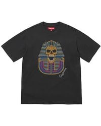 Supreme - King Tut T-Shirt Met Stras - Lyst