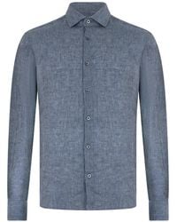Moorer - Sorrento Pinstripe Shirt - Lyst