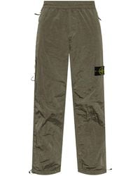 Stone Island - Compass-Badge Trousers - Lyst