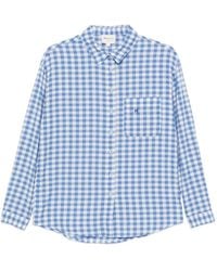 MAISON 123 - Chemise Marilou À Carreaux - Lyst