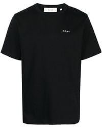 Rohe - Logo-embroidered Cotton T-shirt - Lyst