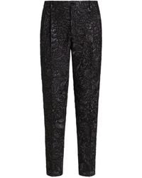 Dolce & Gabbana - Brocade Trousers - Lyst