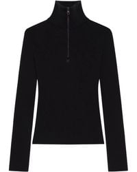 Courreges - Wool Knitted Top - Lyst