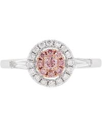 HYT Jewelry - 18K Diamond Engagement Ring - Lyst