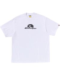 A Bathing Ape - Logo-Graphic T-Shirt - Lyst