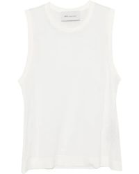 Ami Paris - Crew-Neck Sleeveless T-Shirt - Lyst
