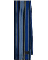 Paul Smith - Twisted-Stripe Wool Scarf - Lyst