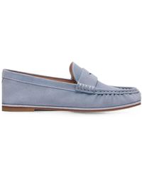 Stuart Weitzman - Spencer Suede Loafers - Lyst