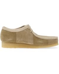 Clarks - Wallabee Lace-Up Sneakers - Lyst