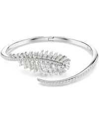 Swarovski - Bracelet À Cristaux Et Motif Végétal - Lyst