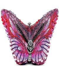 Judith Leiber - Mini Sac Butterfly Aurora À Ornements En Cristal - Lyst
