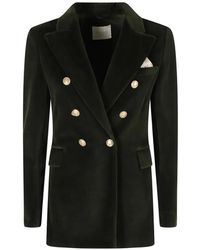 Circolo 1901 - Double-Breasted Coat - Lyst