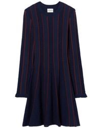 Claudie Pierlot - Robe Courte En Maille - Lyst