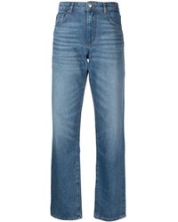 Ba&sh - Onasis High-rise Straight-leg Jeans - Lyst