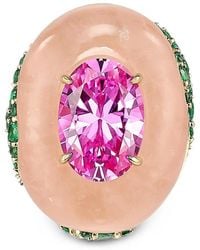 Anabela Chan - Flower Pebble Ring - Lyst