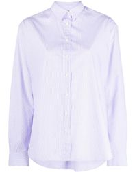 Totême - Long-sleeve Striped Shirt - Lyst