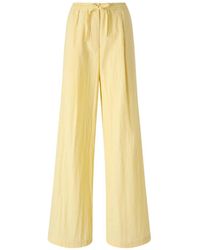 Pinko - Striped Trousers With Drawstring Waist - Lyst