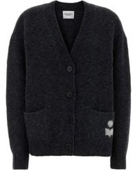 Isabel Marant - Truien & Vesten ,Grijs ,Nylon Eborah Cardigan - Lyst