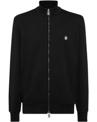 Billionaire - Sweat Zippé À Plaque Logo - Lyst