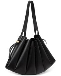 THEMOIRÈ - Sac Porté Épaule Calipso À Effet Plissé - Lyst