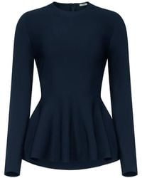 FFORME - Isla Peplum Blouse - Lyst