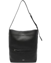 Tom Ford - Zip-Pocket Leather Shoulder Bag - Lyst