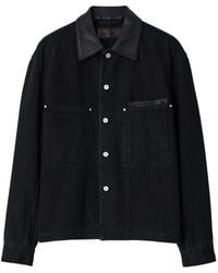 Lemaire - Sobrecamisa Vaquera Estilo Worker Con Orillo - Lyst