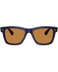 Oliver Peoples - Square-Frame Sunglasses - Lyst