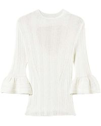 Twinset - Ribbed-Knit Jumper - Lyst