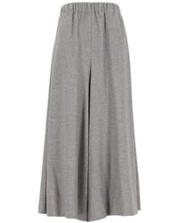 Dusan - Gaucho Flannel Trousers - Lyst