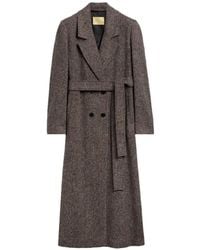 Momoní - Manteau Elin À Boutonnière Croisée - Lyst