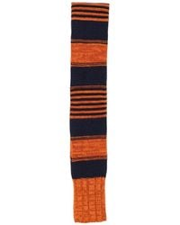 B.B. Wallace - Gestrickter Schal Mit Streifen - Lyst